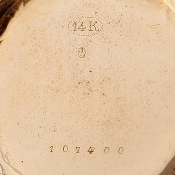 FICKUR, 14 k guld, 1900-talets första hälft.