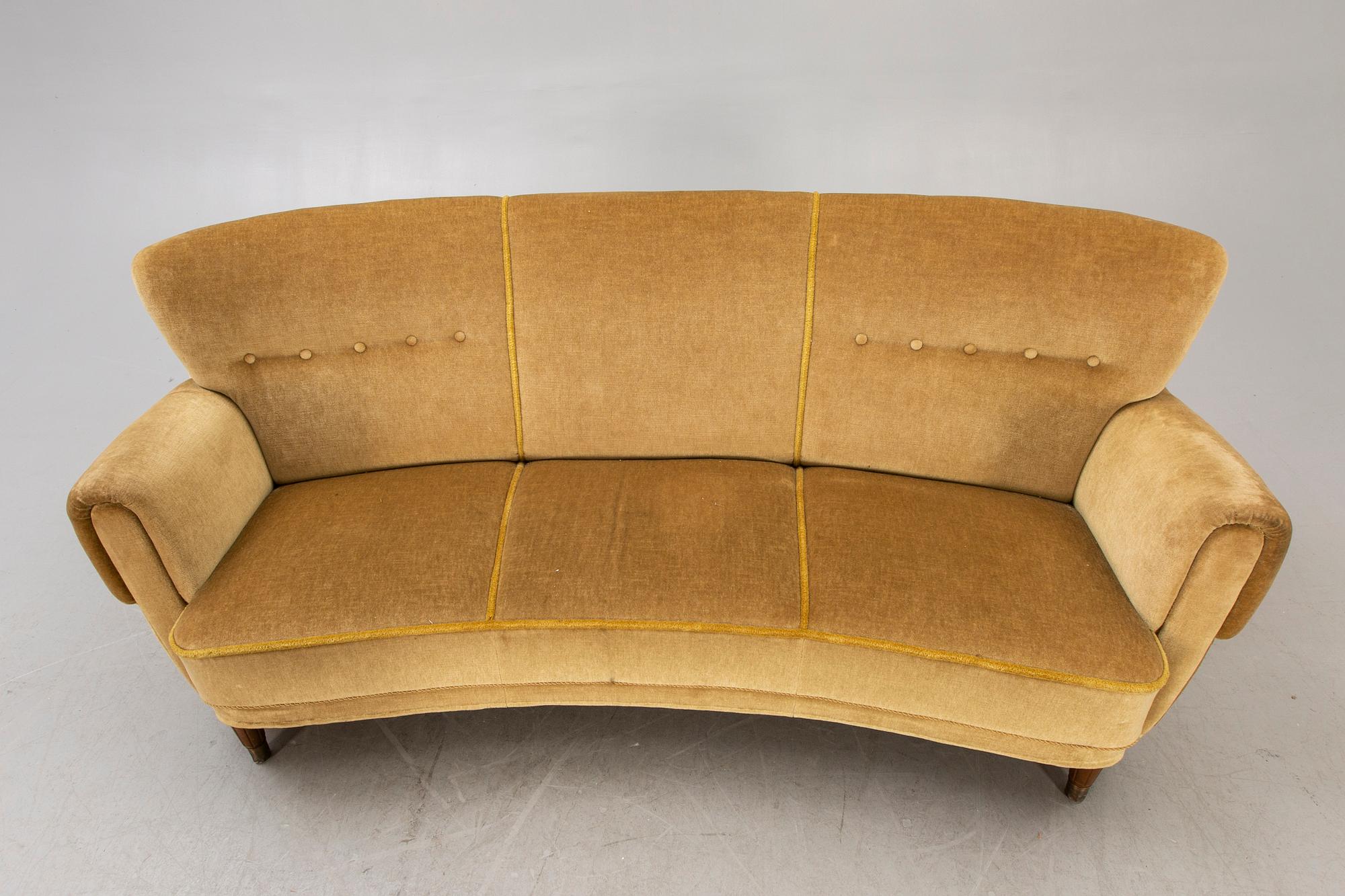 Sofa, 1940s-50s, Denmark.