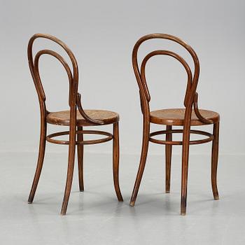 KARMSTOLAR, ett par, Thonet. 1900-talets första hälft.