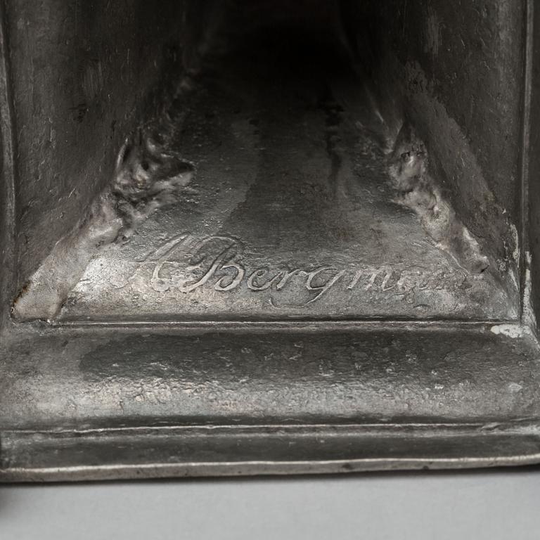 LJUSSTAKAR, ett par. Bland annat A. Bergman, 1800-talets första del.