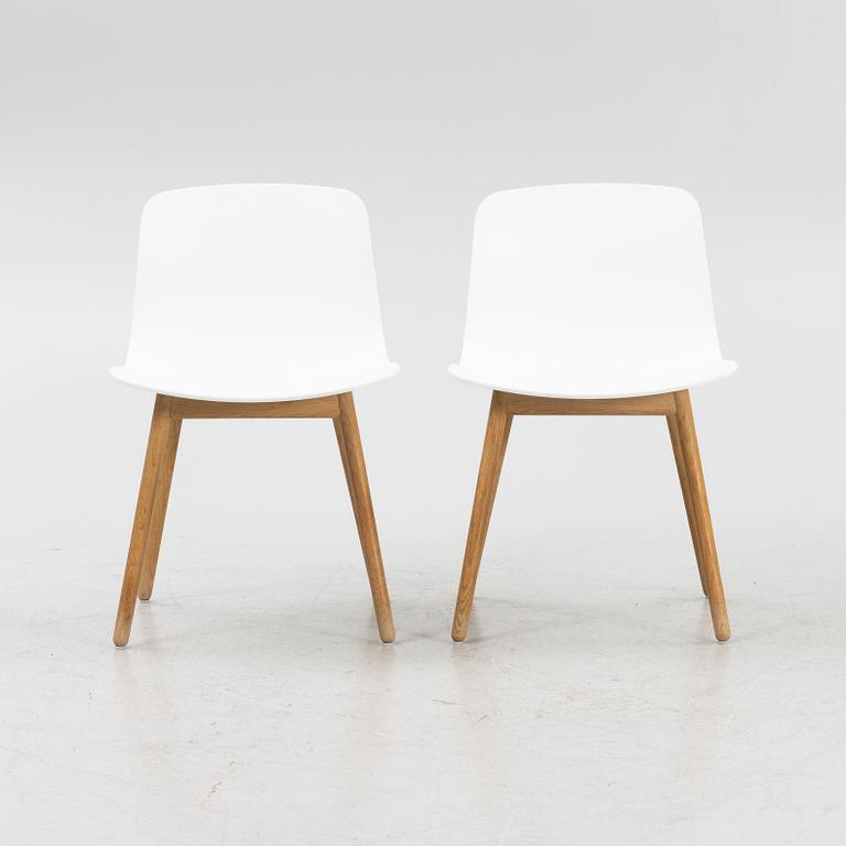 Hee Welling & Hay, a set of six 'AAC12' chairs, Denmark.