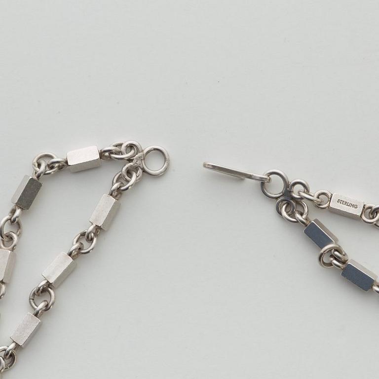 A Wiwen Nilsson sterling double collier, Lund 1945.