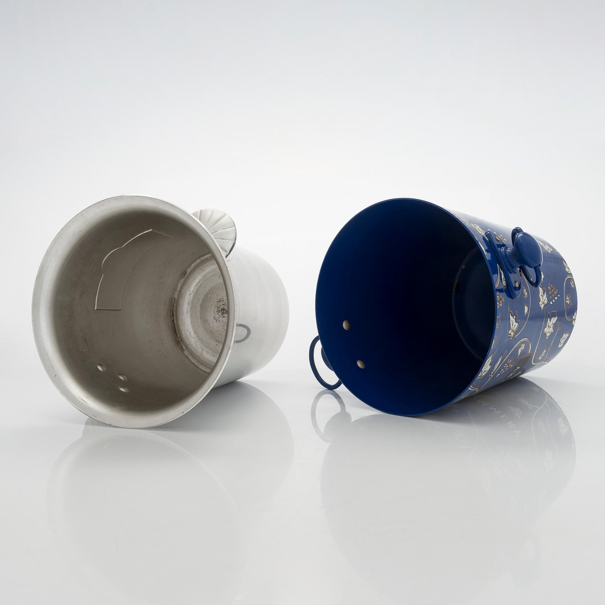 Champagnekylare, 2 st, 1900-talets slut.