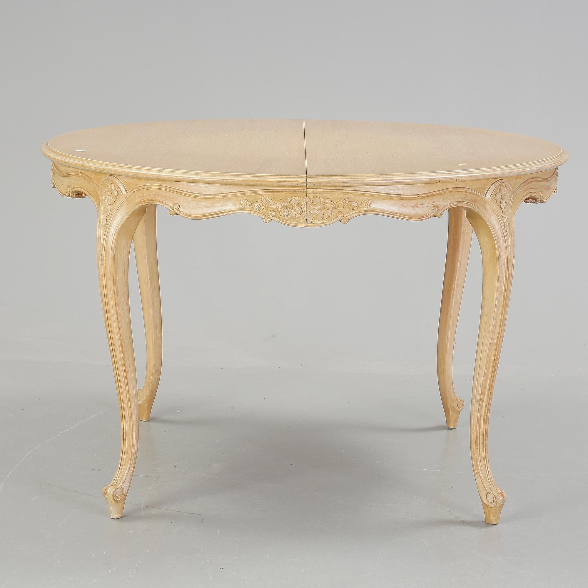 MATSALSGRUPP, 8 delar. Rokokostil, 1900-talets andra hälft.