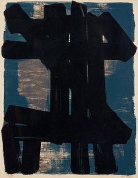 188. Pierre Soulages, "Lithographie no 6.".