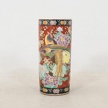 Paraplyställ/Golvvas japan 1900-talets början porslin.