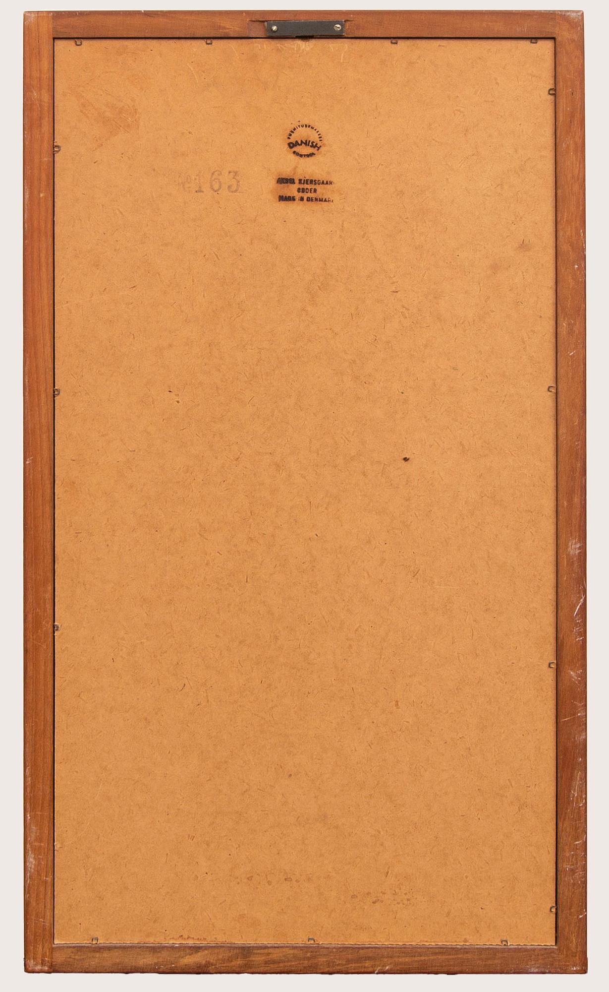 Aksel Kjersgaard, mirror, "No 163", Denmark, 1950s-60s.