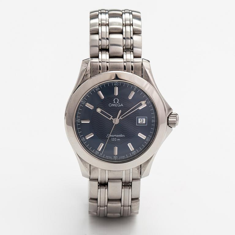 Omega, Seamaster, 120m, armbandsur, 36 mm.