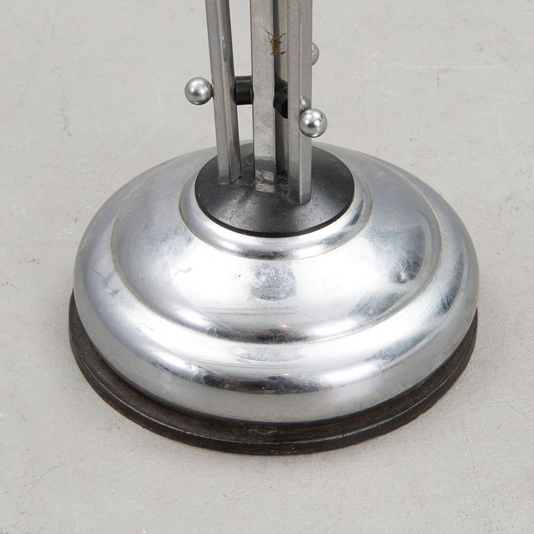 An Art Deco pedestal ashtray, presumably Demeyere, Belgium 1930s.