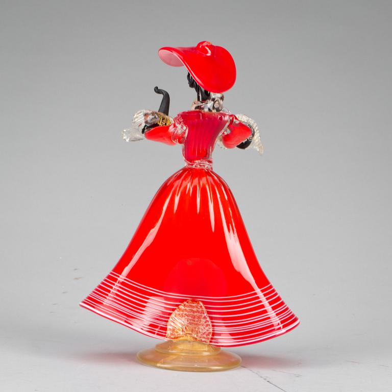 FIGURIN, glas, Murano.