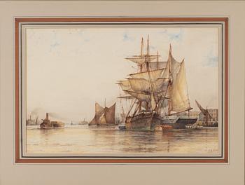 Fredrick James Aldridge, Fredrik James Aldridge, Hamnbild från Shoreham.