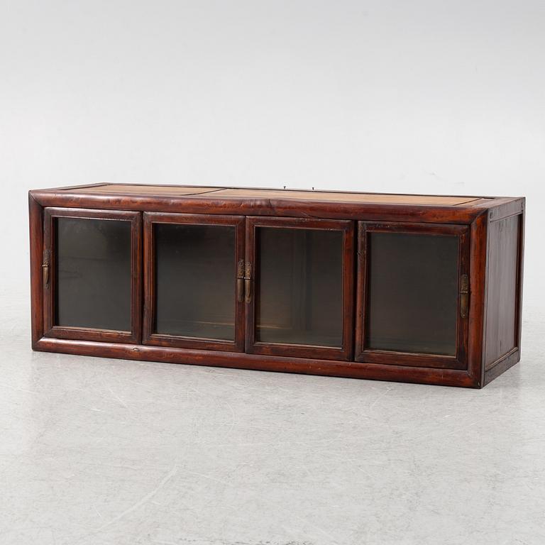 Overcupboard/display cabinet, China, 20th century.