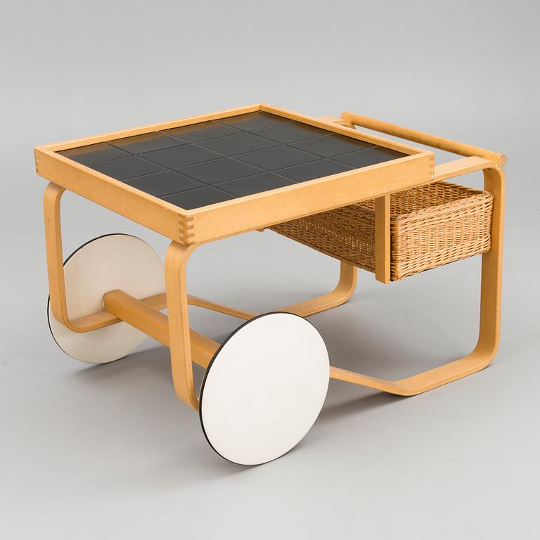 ALVAR AALTO, serveringsvagn, modell 900, Artek 1960-tal.
