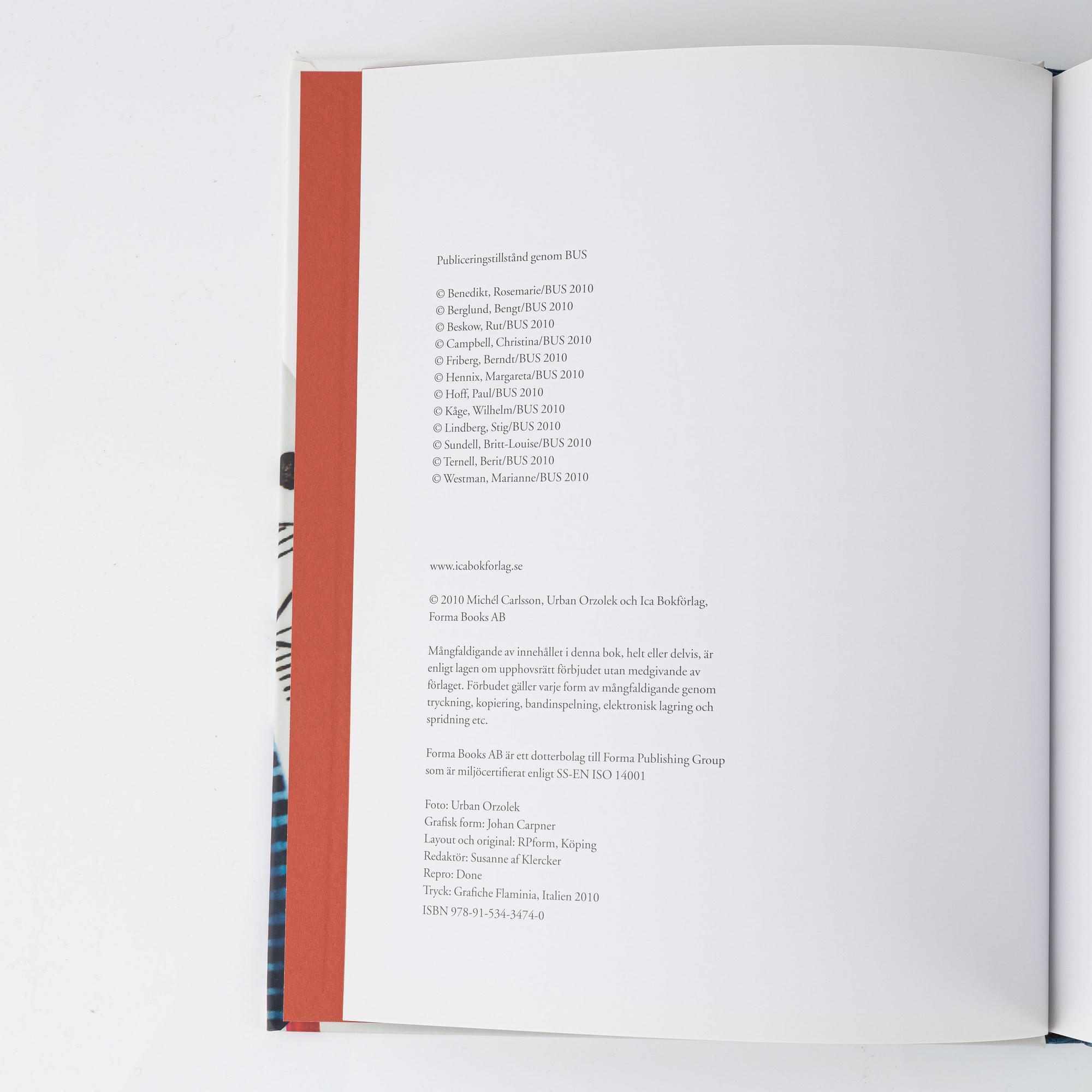 Böcker om svensk keramik. 19 st..