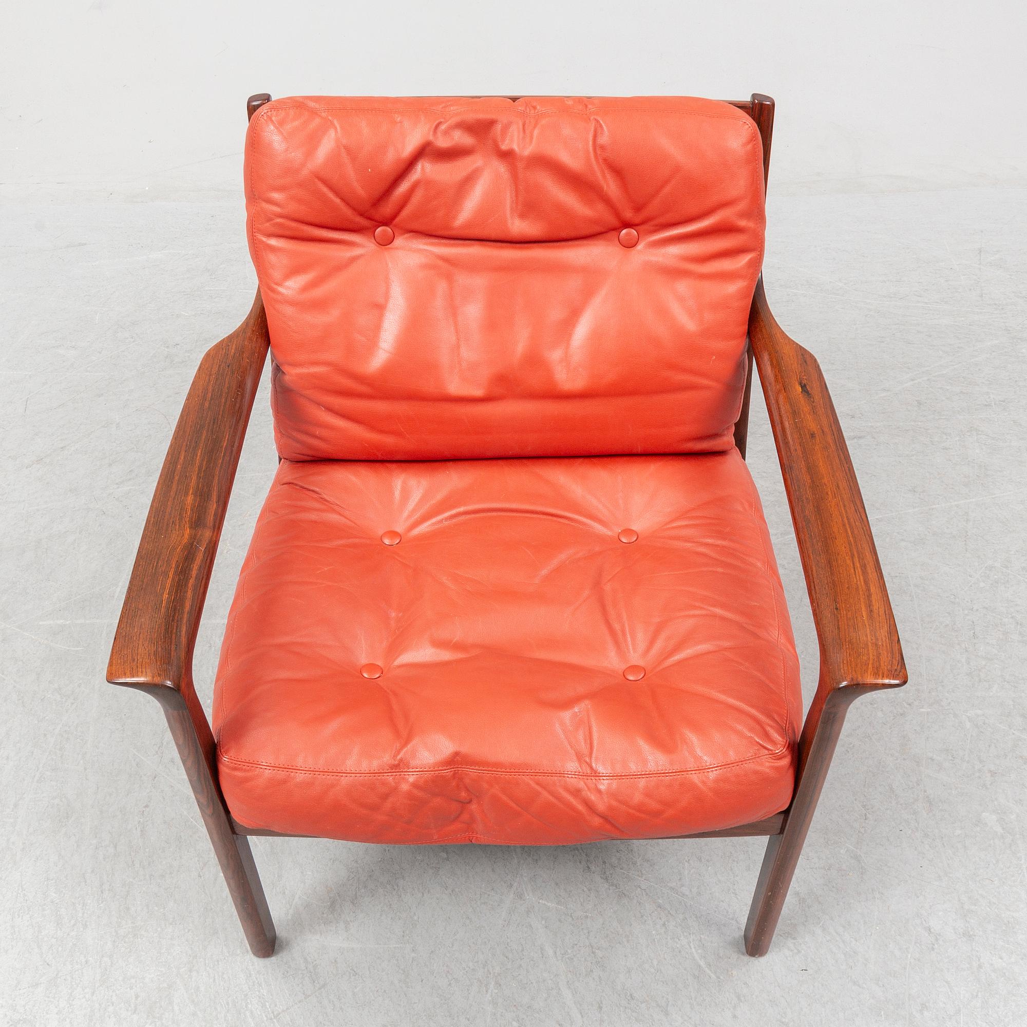 FREDRIK A KAYSER, an easy chair, 'Nr. 935', Vatne Möbler, Norway, 1950's/60's.