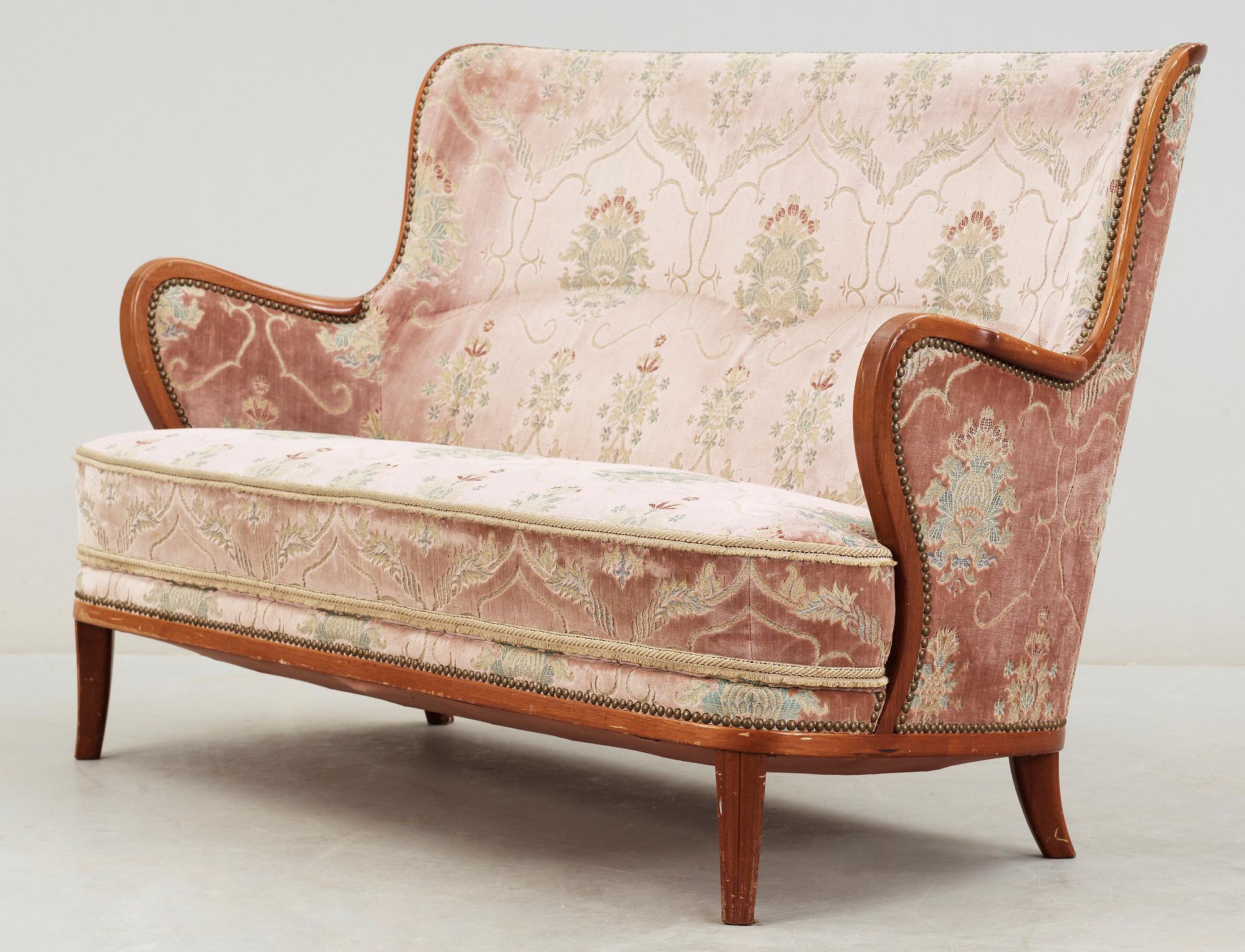 SOFFA, "Patronen", Carl Malmsten, omkring 1900-talets mitt.
