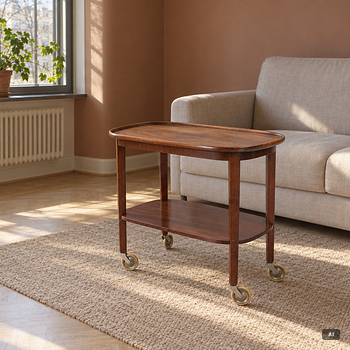 A drinks trolley, Reiners, Mjölby, 1940s.