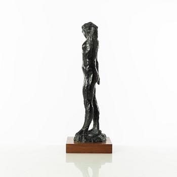 Gudmar Olovson, sculpture. Signed. Numbered. Foundry marl Brons, total height 43 cm, längd 17 cm.