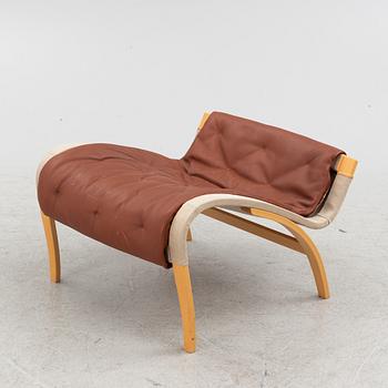 Bruno Mathsson, armchair with footstool, "Pernilla", DUX.