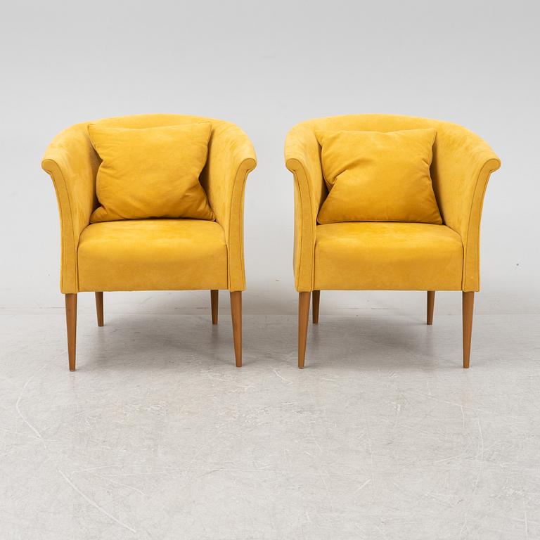 Marie Norell-Möller, a pair of 'Cicci', easy chairs, Norell Möbel.