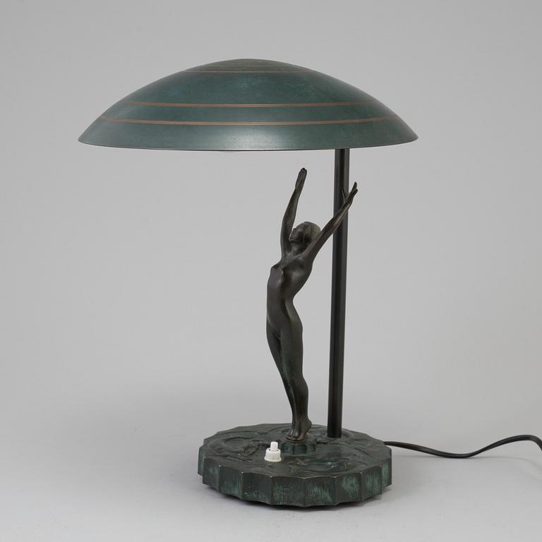 An Art Deco Table light, 1920's/30's.