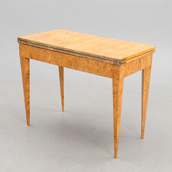 A RUSSIAN GAME TABLE, early 19th century.