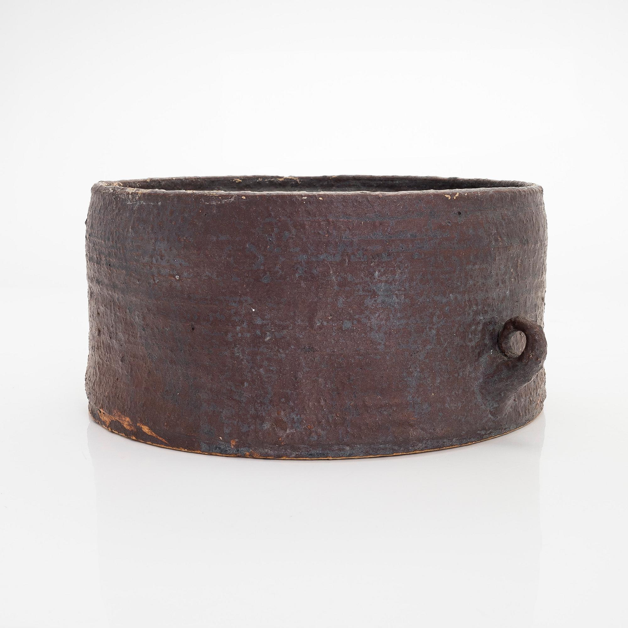 Raija Tuumi, skål, stengods, signerad RT Arabia 1967.