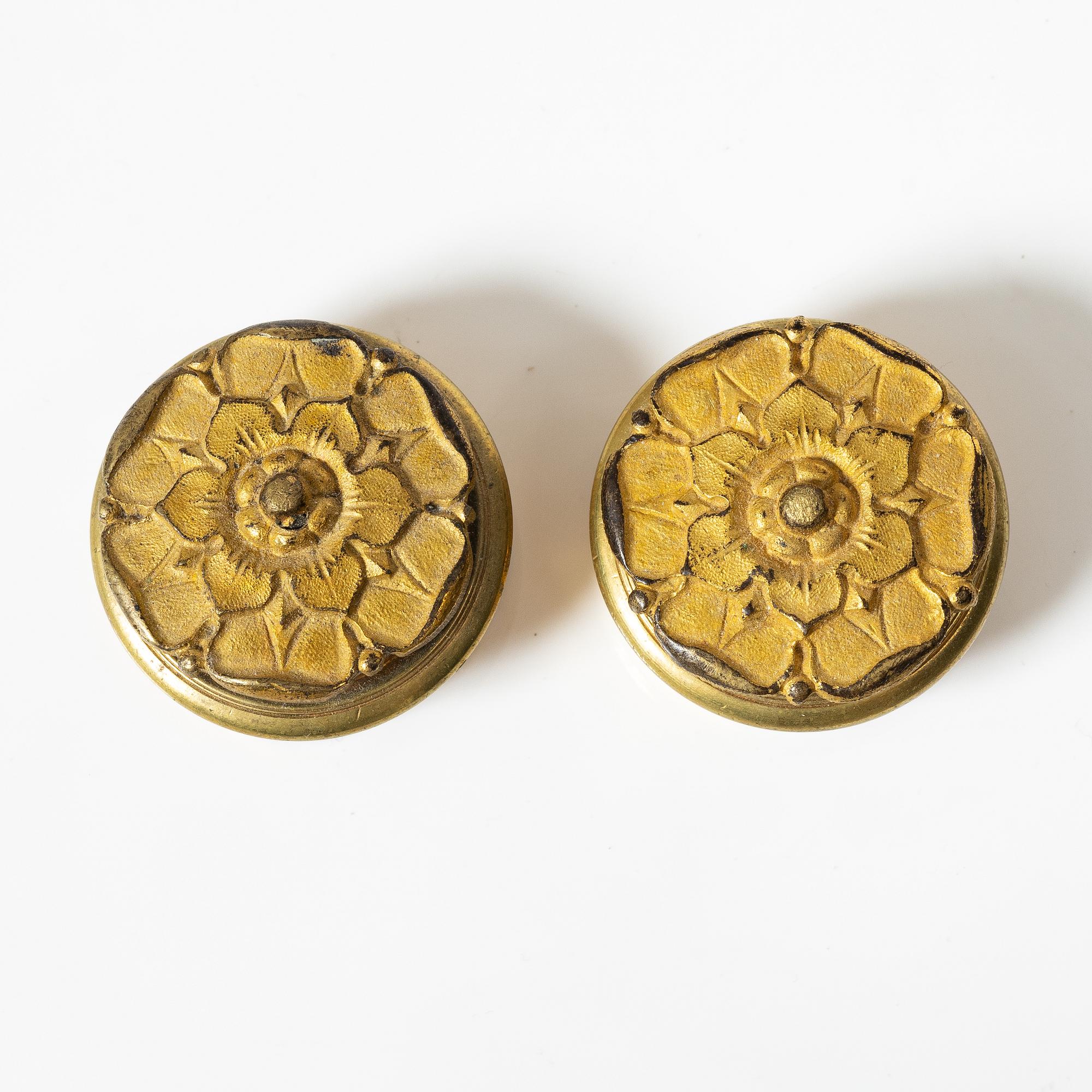 A French late Empire ormolu and cut-glass writing stand, ca 1830.