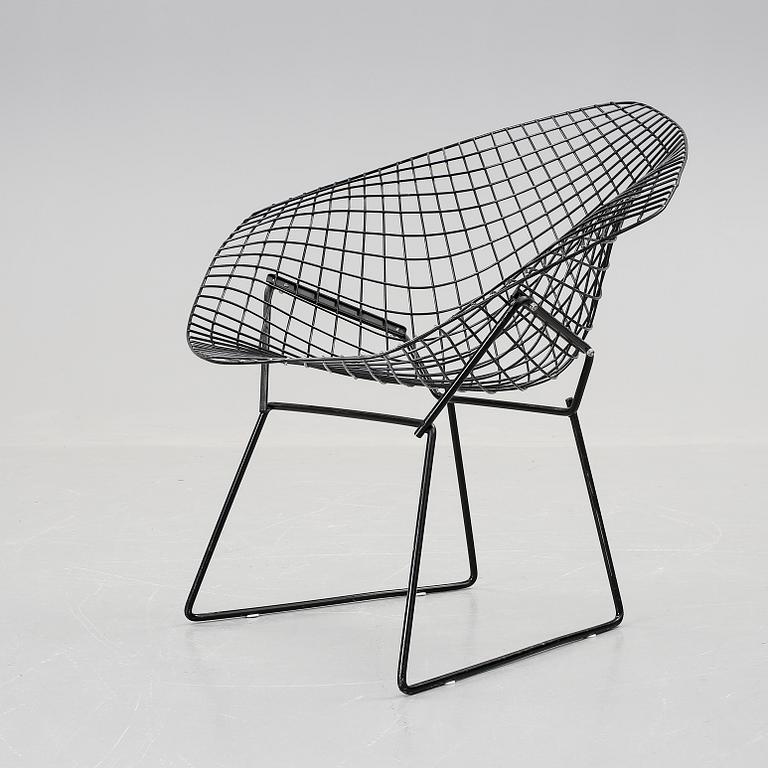 FÅTÖLJ, "Diamond Chair", Harry Bertoia, 1900-talets andra hälft.