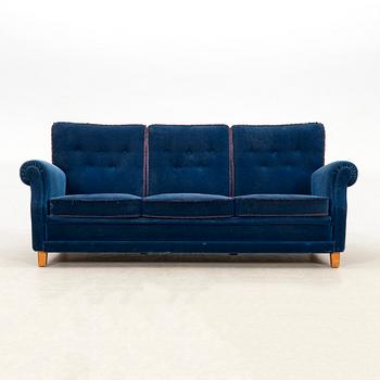 Sofa "Hälsingborg" DUX 1950s.