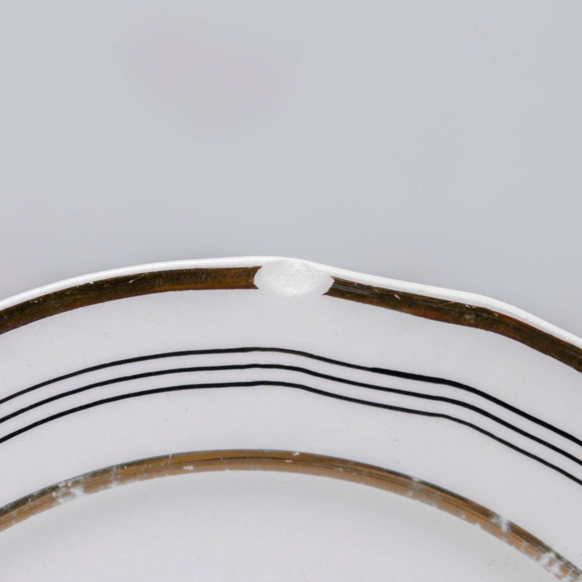 Matservis, 60 delar, "Hermes", fajans, Arabia, 1940-1945.