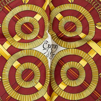 Hermès, scarf, "Eperon d'Or".