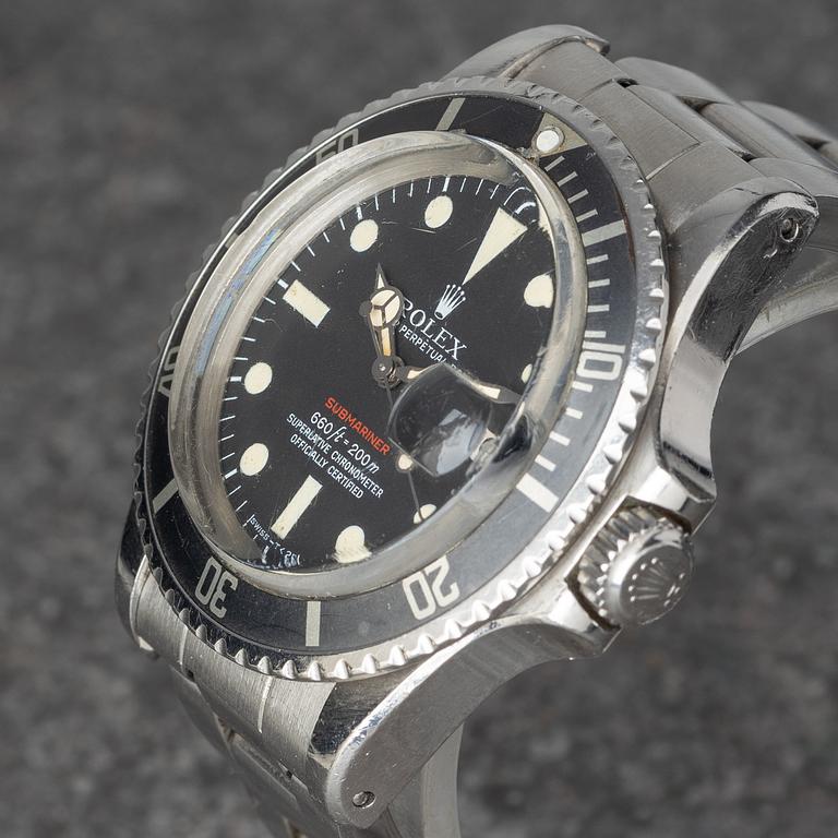 Rolex, Submariner, "Red Mark V", ca 1971.