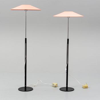 LARS BESSFELT, a pair of 'Hockey' floor lamps, Ateljé Lyktan, Åhus. Model designed 1986.