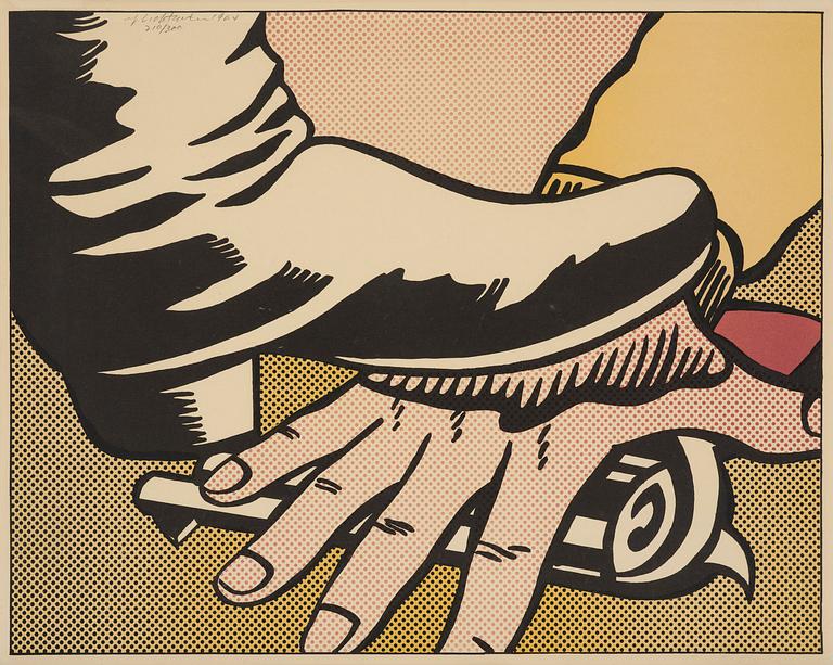 Roy Lichtenstein, "Foot and Hand".