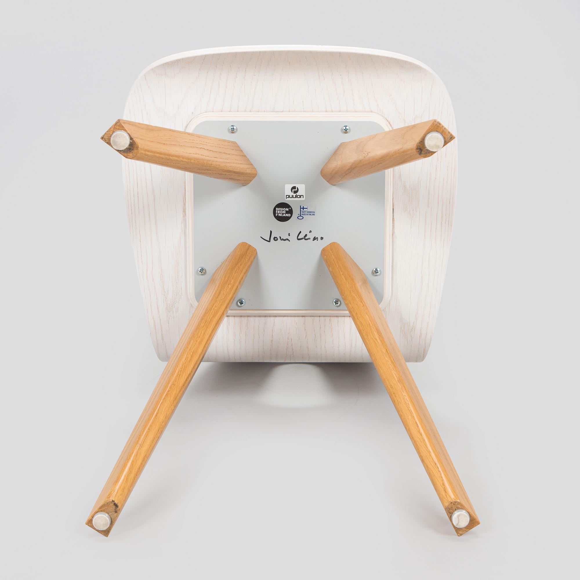 Jouni Leino, Stol "Oma" (Egen) för Puulon, Jouni Leino Design Studio 2017.
