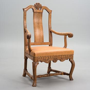 CHAIR, baroc, middle of the 18th century.