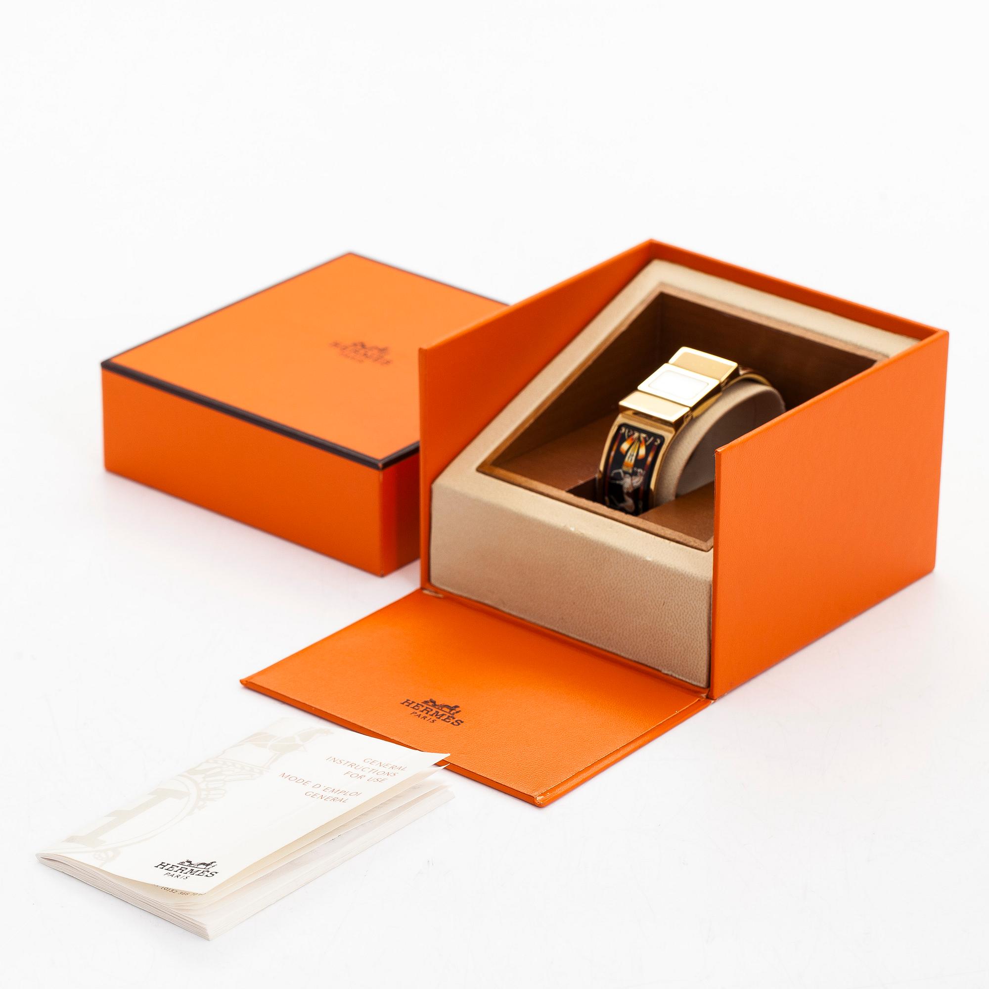 Hermès, Loquet, rannekello, 19 mm.