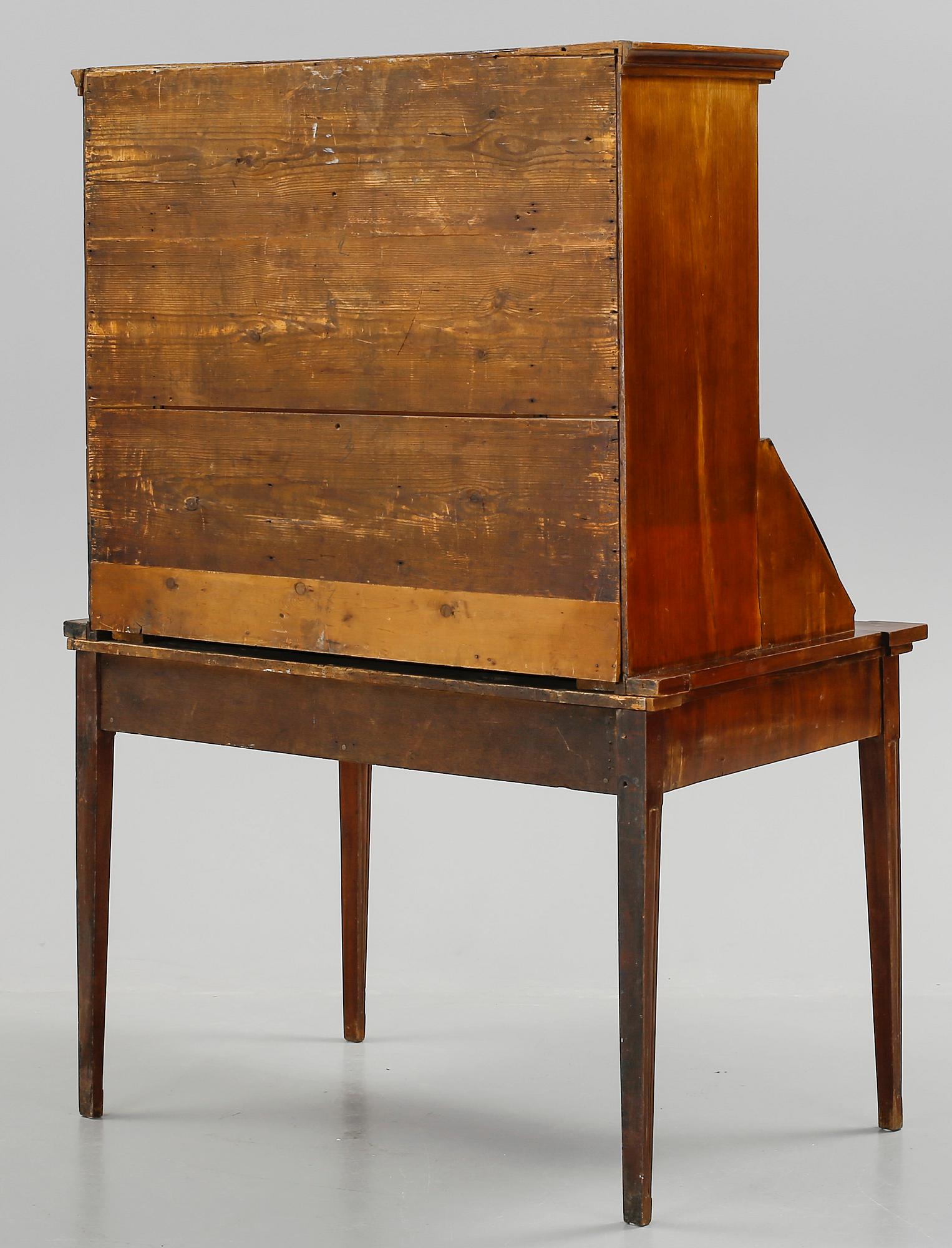 SKRIVBORD, sengustaviansk, 1800-talets början.