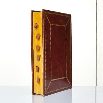 Printed in red & black, with music, 1793.