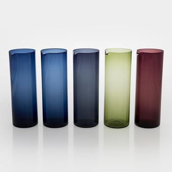 Kaj Franck, kaatimia, 5 kpl, malli 1609 Nuutajärvi Notsjö..