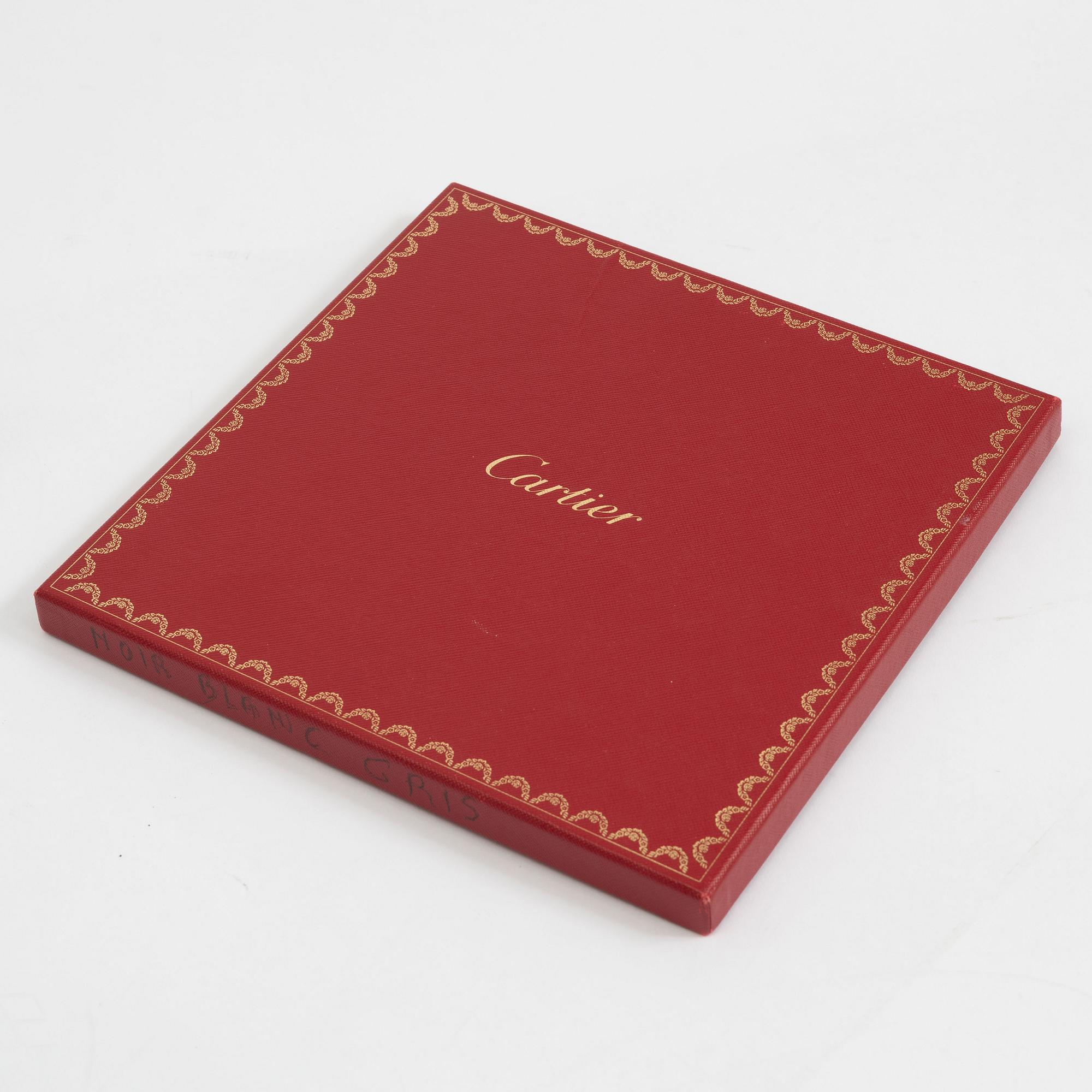 Cartier, a jacquard silk scarf, 'Panthere Royale'.