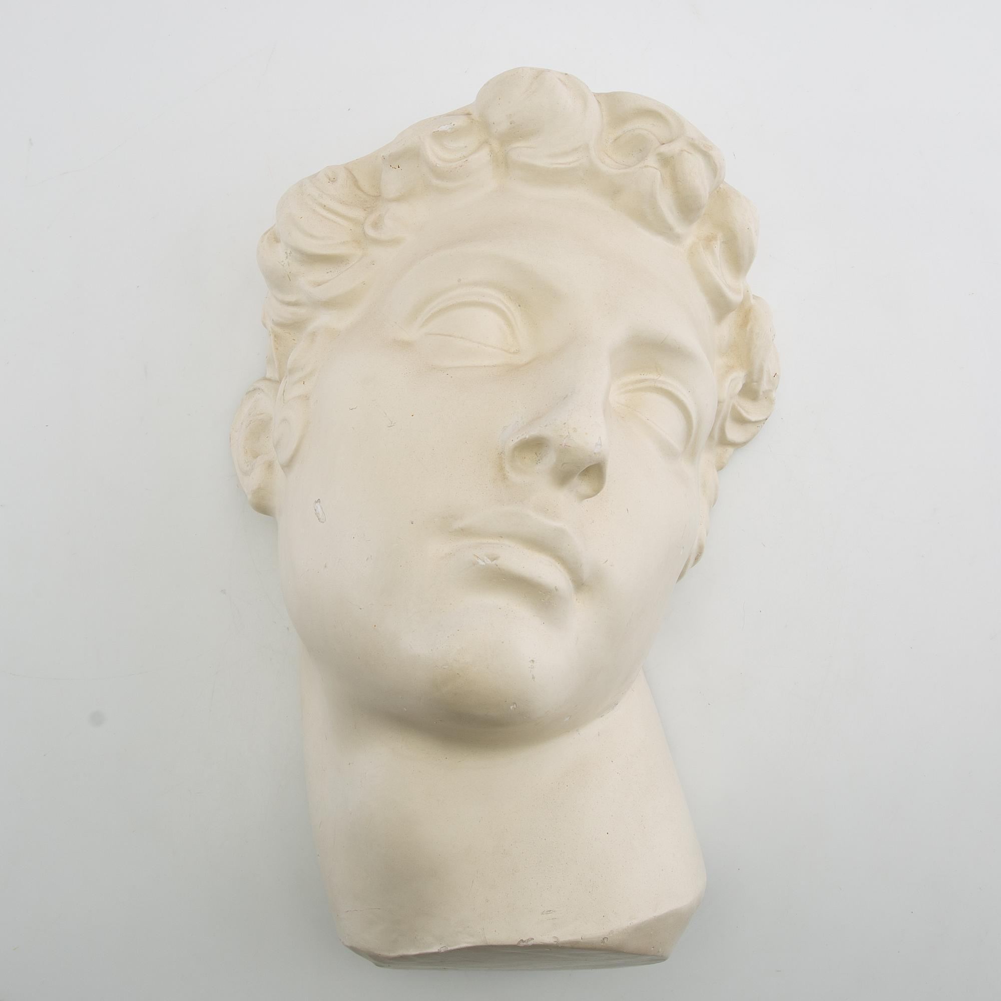 Sculpture/relief, plaster, 20th century.