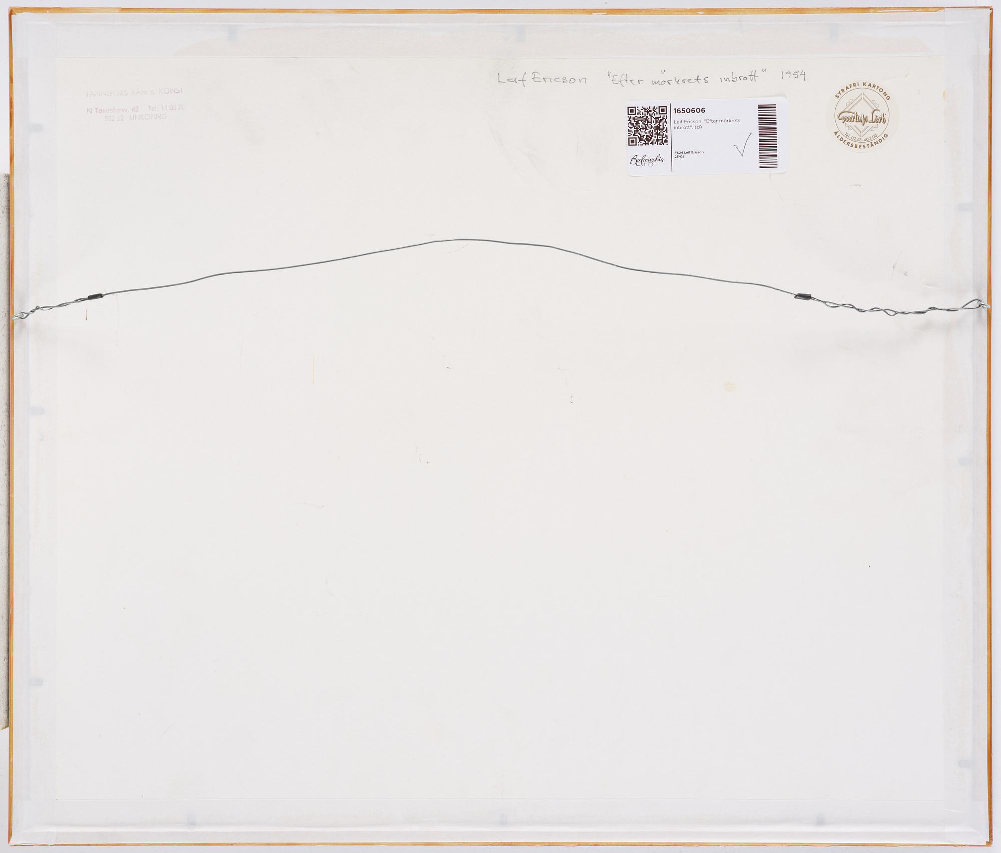 Leif Ericson, "Efter mörkrets inbrott".