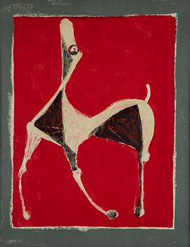 MARINO MARINI, lithograph in colours, signed 33/100. - Bukowskis