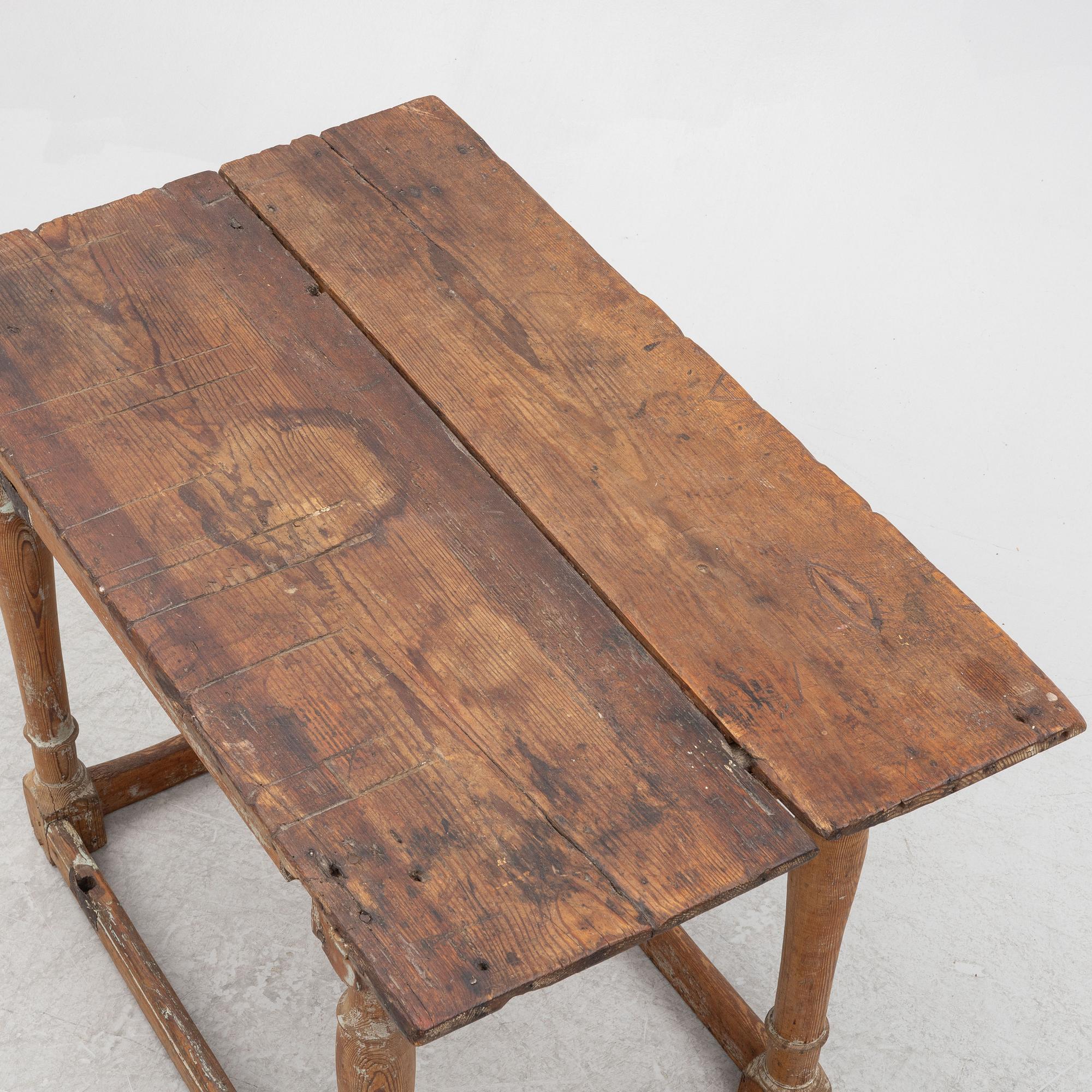 A Baroque table, 18th Century.