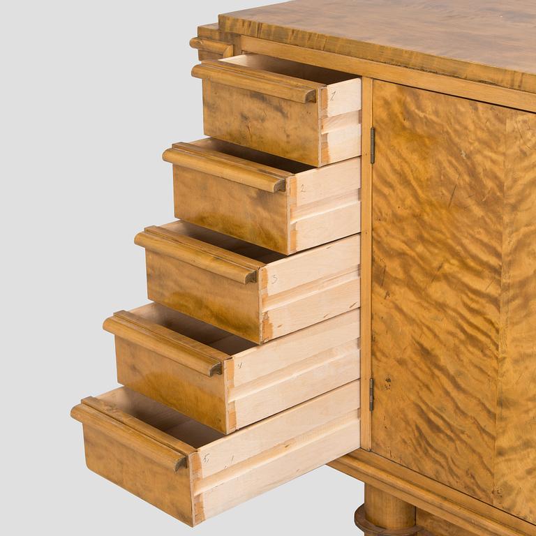 A late 1930s 'Paris' side board /cupboard model 290, Asko, Finland.