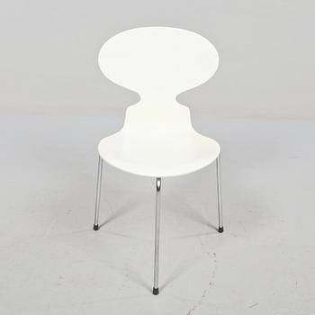 STOLAR, 4 st, "Myran", Arne Jacobsen, Fritz Hansen, 1900-talets andra hälft.