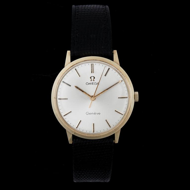 ARMBANDSUR, herr, 14k guld, Omega, 1970-tal.