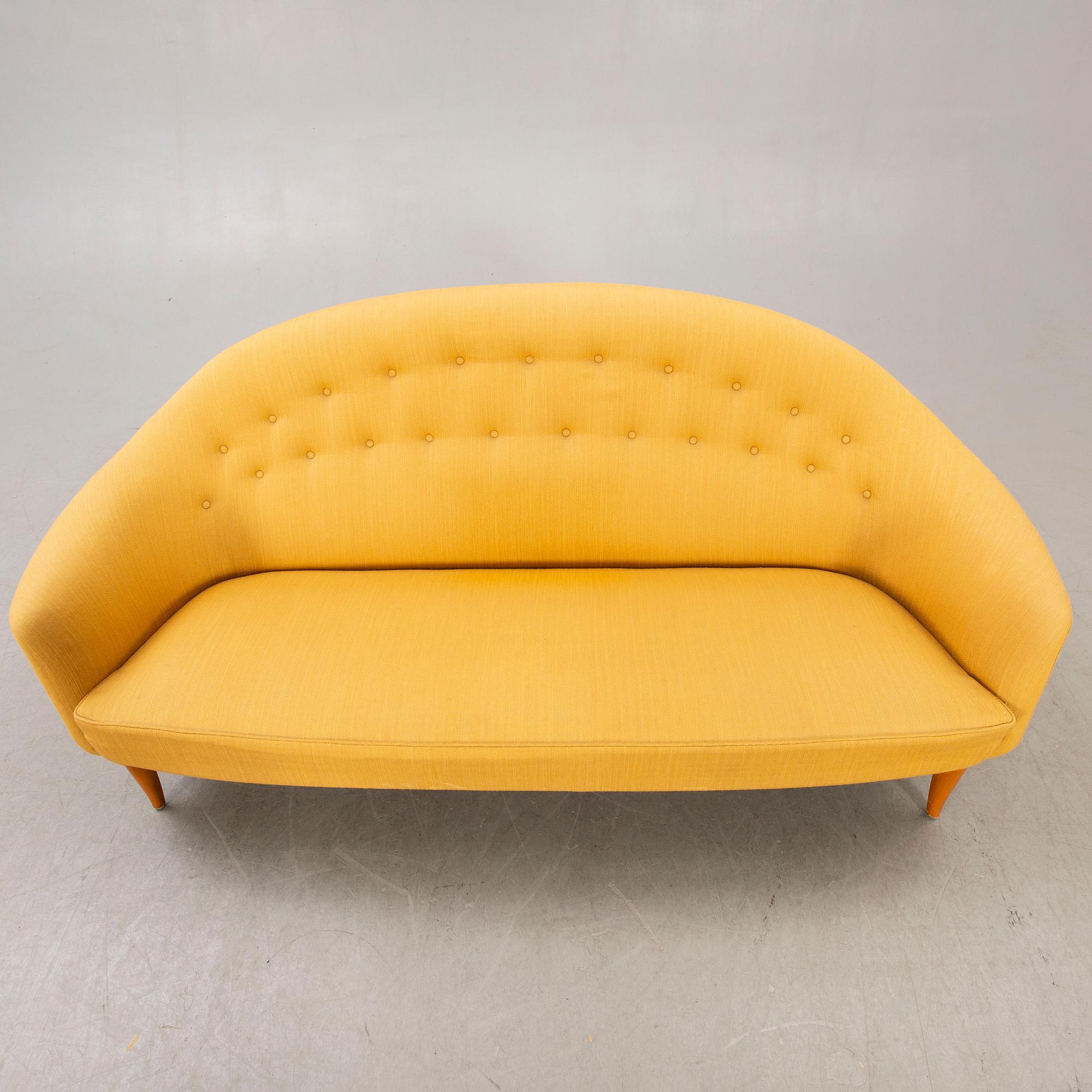 Kerstin Hörlin-Holmquist, soffa, "Paradiset", Nordiska Kompaniet, formgiven 1958.